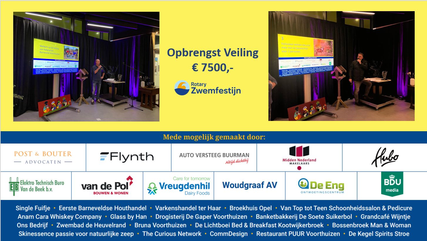Opbrengst veiling 24 januari